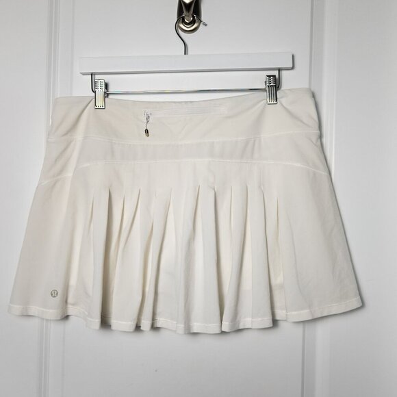Lululemon Circuit Breaker Skirt - 12 White - Picture 4 of 8